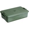 imageSTANLEY Classic Legendary Useful Box 125 qt  Metal Snack and Lunch Box  Durable Stainless Steel Travel Food Storage Container  Hiking Camping School or Work  BPAFree  Hammertone GreenHammertone Green