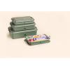 imageSTANLEY Classic Legendary Useful Box 125 qt  Metal Snack and Lunch Box  Durable Stainless Steel Travel Food Storage Container  Hiking Camping School or Work  BPAFree  Hammertone GreenHammertone Green