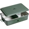 imageSTANLEY Classic Legendary Useful Box 125 qt  Metal Snack and Lunch Box  Durable Stainless Steel Travel Food Storage Container  Hiking Camping School or Work  BPAFree  Hammertone GreenHammertone Green