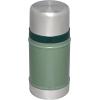 imageSTANLEY Vacuum Insulated Large Food Jar 188 Stainless Steel Food Jar for Cold and Hot Food Soup Thermos with Leak Proof Lid Doubles as Cup Wide Mouth Food ThermosHammertone Green
