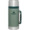 imageSTANLEY Vacuum Insulated Large Food Jar 188 Stainless Steel Food Jar for Cold and Hot Food Soup Thermos with Leak Proof Lid Doubles as Cup Wide Mouth Food ThermosHammertone Green