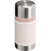 imageSTANLEY Vacuum Insulated Large Food Jar 188 Stainless Steel Food Jar for Cold and Hot Food Soup Thermos with Leak Proof Lid Doubles as Cup Wide Mouth Food ThermosRose Quartz