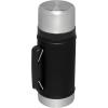 imageSTANLEY Vacuum Insulated Large Food Jar 188 Stainless Steel Food Jar for Cold and Hot Food Soup Thermos with Leak Proof Lid Doubles as Cup Wide Mouth Food ThermosMatte Black