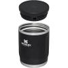 imageStanley Adventure ToGo Food Jar 18 oz  Vacuum Insulated Thermos Food Container  Wide Mouth Screw On Lid  Packable for Travel  Stainless Steel with Leakproof Lid  BPAFree  Black GlowBlack Glow