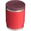 imageStanley Adventure ToGo Food Jar 18 oz  Vacuum Insulated Thermos Food Container  Wide Mouth Screw On Lid  Packable for Travel  Stainless Steel with Leakproof Lid  BPAFree  Black GlowChili Red