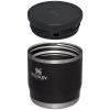 imageStanley Adventure ToGo Food Jar 18 oz  Vacuum Insulated Thermos Food Container  Wide Mouth Screw On Lid  Packable for Travel  Stainless Steel with Leakproof Lid  BPAFree  Black GlowBlack Glow