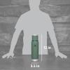 imageStanley AdventureToGo Vacuum Bottle 14 qt  Wide Mouth with Leakproof Cup Lid  Keep Drinks Hot or Cold  Packable for Travel  Insulated Stainless Steel Thermal Bottle  BPAFree  ToastHammertone Green