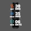imageStanley AdventureToGo Vacuum Bottle 14 qt  Wide Mouth with Leakproof Cup Lid  Keep Drinks Hot or Cold  Packable for Travel  Insulated Stainless Steel Thermal Bottle  BPAFree  ToastCharcoal Glow