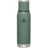imageStanley AdventureToGo Vacuum Bottle 14 qt  Wide Mouth with Leakproof Cup Lid  Keep Drinks Hot or Cold  Packable for Travel  Insulated Stainless Steel Thermal Bottle  BPAFree  ToastHammertone Green