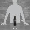 imageStanley AdventureToGo Vacuum Bottle 14 qt  Wide Mouth with Leakproof Cup Lid  Keep Drinks Hot or Cold  Packable for Travel  Insulated Stainless Steel Thermal Bottle  BPAFree  ToastCharcoal Glow