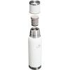 imageStanley AdventureToGo Vacuum Bottle 14 qt  Wide Mouth with Leakproof Cup Lid  Keep Drinks Hot or Cold  Packable for Travel  Insulated Stainless Steel Thermal Bottle  BPAFree  ToastFrost
