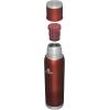 imageStanley AdventureToGo Vacuum Bottle 14 qt  Wide Mouth with Leakproof Cup Lid  Keep Drinks Hot or Cold  Packable for Travel  Insulated Stainless Steel Thermal Bottle  BPAFree  ToastClay Glow