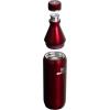 imageStanley All Day Slim Bottle 20 oz  Twist off Lid with Leakproof Seal  Slim Design for Travel and Gym  Insulated Stainless Steel Water Bottle  BPAFree  Twilight GlossGarnet Shine
