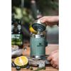 imageStanley Classic Food Jar and Spork 14 oz  Vacuum Insulated Thermos Food Container  Wide Mouth Screw On Lid  Packable for Travel  Stainless Steel with Leakproof Lid  BPAFree  Hammertone SilverHammertone Green