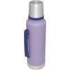 imageStanley Classic Legendary Vacuum Bottle 20 oz  Wide Mouth with Leakproof Cup Lid  Keep Drinks Hot or Cold  Packable for Travel  Insulated Stainless Steel Thermal Bottle  BPAFree  Matte BlackLavender