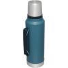 imageStanley Classic Legendary Vacuum Bottle 20 oz  Wide Mouth with Leakproof Cup Lid  Keep Drinks Hot or Cold  Packable for Travel  Insulated Stainless Steel Thermal Bottle  BPAFree  Matte BlackHammertone Lake