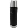 imageStanley Classic Legendary Vacuum Bottle 20 oz  Wide Mouth with Leakproof Cup Lid  Keep Drinks Hot or Cold  Packable for Travel  Insulated Stainless Steel Thermal Bottle  BPAFree  Matte BlackMatte Black