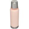 imageStanley Classic Legendary Vacuum Bottle 20 oz  Wide Mouth with Leakproof Cup Lid  Keep Drinks Hot or Cold  Packable for Travel  Insulated Stainless Steel Thermal Bottle  BPAFree  Matte BlackLimestone