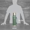 imageStanley Heritage Classic Vacuum Bottle with Handle 11 qt  Wide Mouth with Leakproof Cup Lid  Keep Drinks Hot or Cold for Travel  Insulated Stainless Steel Thermos  BPAFree  Hammertone GreenHammertone Green