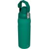 imageStanley IceFlow Fast Flow Water Bottle  Angled Spout Lid  Lightweight ampamp Leakproof for Travel ampamp Sports  Insulated Stainless Steel  BPAFreeAlpine