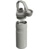 imageStanley IceFlow Fast Flow Water Bottle  Angled Spout Lid  Lightweight ampamp Leakproof for Travel ampamp Sports  Insulated Stainless Steel  BPAFreeAsh