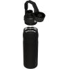 imageStanley IceFlow Fast Flow Water Bottle  Angled Spout Lid  Lightweight ampamp Leakproof for Travel ampamp Sports  Insulated Stainless Steel  BPAFreeBlack