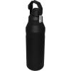 imageStanley IceFlow Fast Flow Water Bottle  Angled Spout Lid  Lightweight ampamp Leakproof for Travel ampamp Sports  Insulated Stainless Steel  BPAFreeBlack