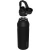 imageStanley IceFlow Fast Flow Water Bottle  Angled Spout Lid  Lightweight ampamp Leakproof for Travel ampamp Sports  Insulated Stainless Steel  BPAFreeBlack