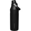 imageStanley IceFlow Fast Flow Water Bottle  Angled Spout Lid  Lightweight ampamp Leakproof for Travel ampamp Sports  Insulated Stainless Steel  BPAFreeBlack