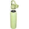 imageStanley IceFlow Fast Flow Water Bottle  Angled Spout Lid  Lightweight ampamp Leakproof for Travel ampamp Sports  Insulated Stainless Steel  BPAFreeCitron
