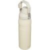 imageStanley IceFlow Fast Flow Water Bottle  Angled Spout Lid  Lightweight ampamp Leakproof for Travel ampamp Sports  Insulated Stainless Steel  BPAFreeCream Glimmer