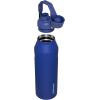 imageStanley IceFlow Fast Flow Water Bottle  Angled Spout Lid  Lightweight ampamp Leakproof for Travel ampamp Sports  Insulated Stainless Steel  BPAFreeLapis