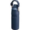 imageStanley IceFlow Fast Flow Water Bottle  Angled Spout Lid  Lightweight ampamp Leakproof for Travel ampamp Sports  Insulated Stainless Steel  BPAFreeNavy
