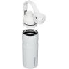imageStanley IceFlow Fast Flow Water Bottle  Angled Spout Lid  Lightweight ampamp Leakproof for Travel ampamp Sports  Insulated Stainless Steel  BPAFreePolar