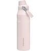 imageStanley IceFlow Fast Flow Water Bottle  Angled Spout Lid  Lightweight ampamp Leakproof for Travel ampamp Sports  Insulated Stainless Steel  BPAFreeRose Quartz