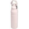 imageStanley IceFlow Fast Flow Water Bottle  Angled Spout Lid  Lightweight ampamp Leakproof for Travel ampamp Sports  Insulated Stainless Steel  BPAFreeRose Quartz
