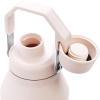 imageStanley IceFlow Fast Flow Water Bottle  Angled Spout Lid  Lightweight ampamp Leakproof for Travel ampamp Sports  Insulated Stainless Steel  BPAFreeRose Quartz