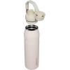 imageStanley IceFlow Fast Flow Water Bottle  Angled Spout Lid  Lightweight ampamp Leakproof for Travel ampamp Sports  Insulated Stainless Steel  BPAFreeRose Quartz Glimmer