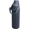 imageStanley IceFlow Fast Flow Water Bottle  Angled Spout Lid  Lightweight ampamp Leakproof for Travel ampamp Sports  Insulated Stainless Steel  BPAFreeTwilight