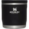 imageStanley Adventure ToGo Food Jar 18 oz  Vacuum Insulated Thermos Food Container  Wide Mouth Screw On Lid  Packable for Travel  Stainless Steel with Leakproof Lid  BPAFree  Black GlowBlack Glow