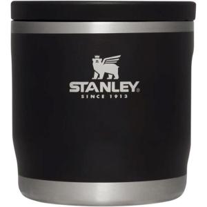 imageStanley Adventure ToGo Food Jar 18 oz  Vacuum Insulated Thermos Food Container  Wide Mouth Screw On Lid  Packable for Travel  Stainless Steel with Leakproof Lid  BPAFree  Black GlowBlack Glow
