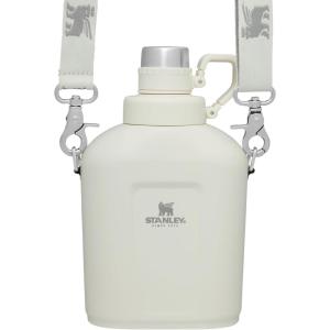imageStanley Legendary Classic Canteen Water Bottle  11 QT  Stainless Steel Canteen with Strap and Leakproof Lid  Dishwasher Safe and BPAFree CreamCream
