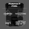imageSTANLEY Adventure 2 Gallon Fast Flow Water Jug Ice Water Dispenser Insulated Beverage Cooler with Easy Pour Spigot and Latched Foam LidCharcoal