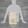 imageSTANLEY Adventure 2 Gallon Fast Flow Water Jug Ice Water Dispenser Insulated Beverage Cooler with Easy Pour Spigot and Latched Foam LidCream