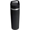 imageSTANLEY Cafe To Go Travel Mug 20 oz  Leakproof TwoPart Drink Through Lid  Tumbler Cup for Coffee Tea and Drinks  Insulated Stainless Steel Coffee Mug  BPAFree  Black 20Black 20
