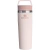 imageSTANLEY Cafe To Go Travel Mug 20 oz  Leakproof TwoPart Drink Through Lid  Tumbler Cup for Coffee Tea and Drinks  Insulated Stainless Steel Coffee Mug  BPAFree  Black 20Rose Quartz