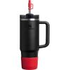 imageSTANLEY Quencher Boot and Straw Cover Cap  AntiSlip Silicone Protector for Tumbler with Handle  Accessory Set for Stainless Steel Drinking Cup  BPAFreeChili Red