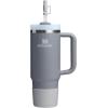 imageSTANLEY Quencher Boot and Straw Cover Cap  AntiSlip Silicone Protector for Tumbler with Handle  Accessory Set for Stainless Steel Drinking Cup  BPAFreeAsh