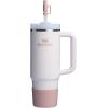 imageSTANLEY Quencher Boot and Straw Cover Cap  AntiSlip Silicone Protector for Tumbler with Handle  Accessory Set for Stainless Steel Drinking Cup  BPAFreePink Dusk