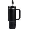 imageSTANLEY Quencher Boot and Straw Cover Cap  AntiSlip Silicone Protector for Tumbler with Handle  Accessory Set for Stainless Steel Drinking Cup  BPAFreeBlack